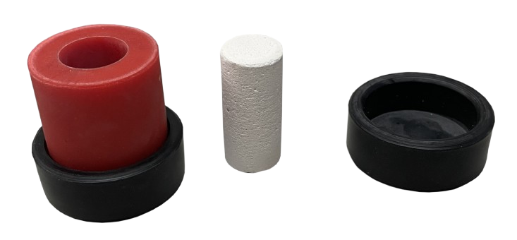Kit para Prensagem Bloco de Dissilicato 14mm para Cerâmica Prensada
